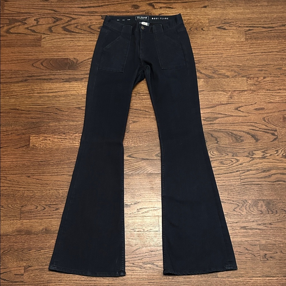 French connection Women's Flare Jeans - dark wash